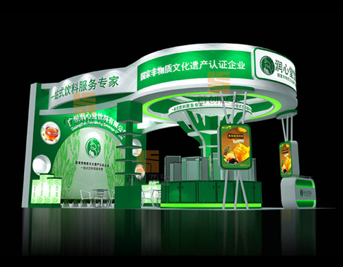 潤心堂  展臺(tái)設(shè)計(jì)
